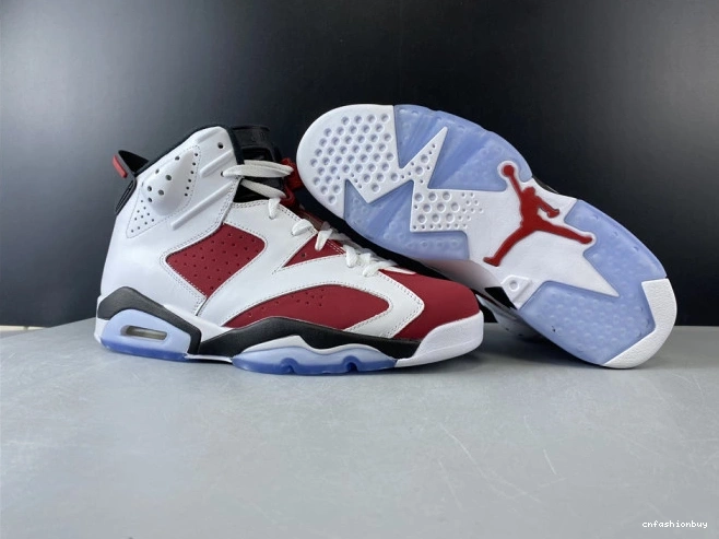 2014 JORDAN 384664-160 'CARMINE' RETRO 6 AIR 1106